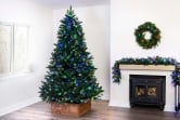 The Ultra Devonshire Fir Pre-lit with Warm White/Multicoloured Colour change LEDs (4ft to 12ft)