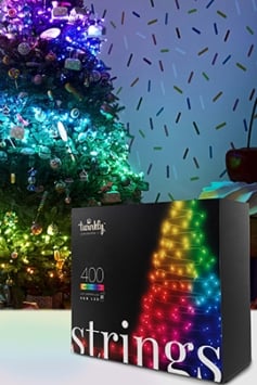 400 RGB Twinkly App-Controlled String Lights