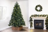 The Ultra Devonshire Fir Pre-lit with Warm White/White Colour change LEDs (4ft to 12ft)