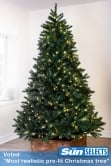 The Ultra Devonshire Fir Pre-lit with Warm White/Multicoloured Colour change LEDs (4ft to 12ft)