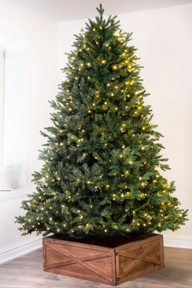 The Pre-lit Woodland Pine Tree (4ft to 8ft)